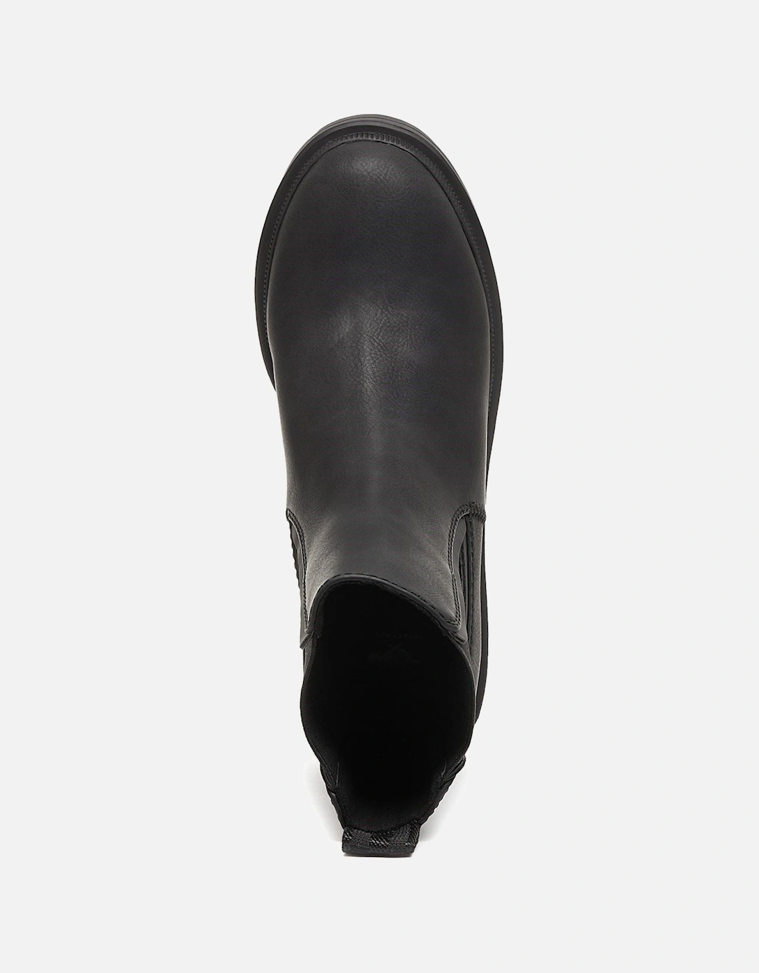 Iggie Polyurethane Women's Black Boots