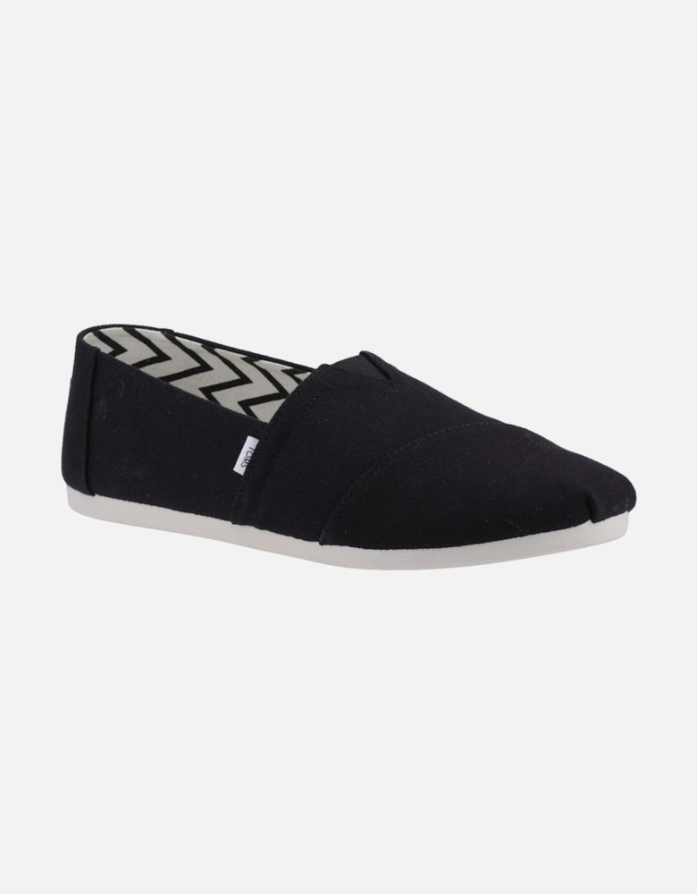 Alpargata 100% Cotton Men's Black Espadrilles