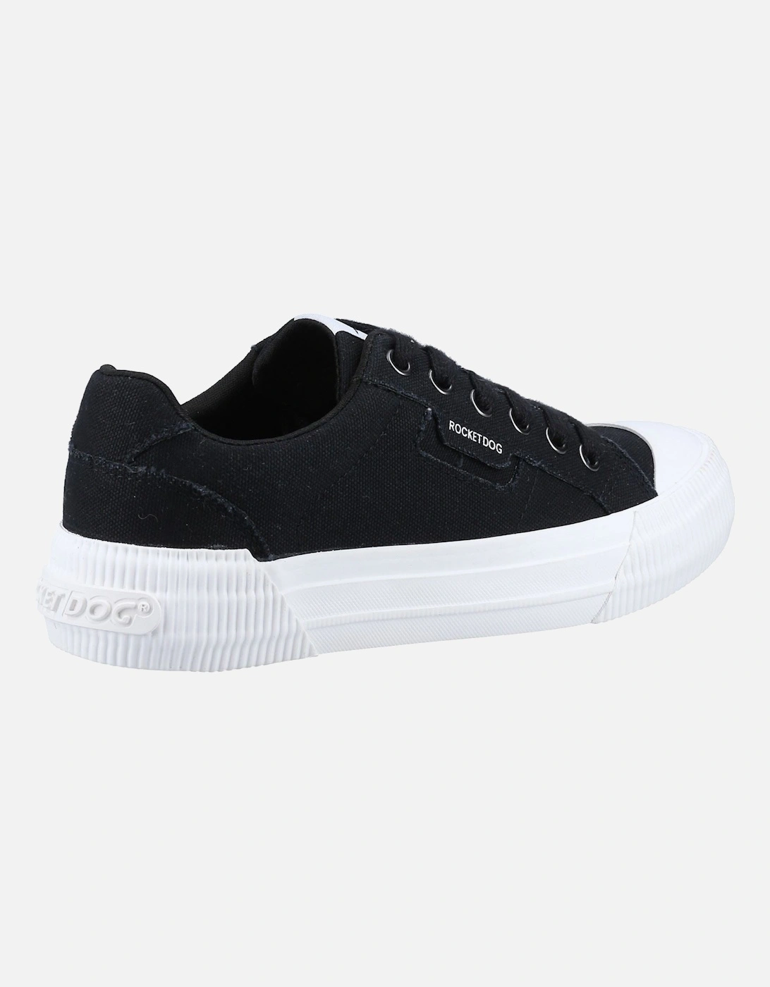 Cheery 12A Canvas Cotton Women's Black Trainers