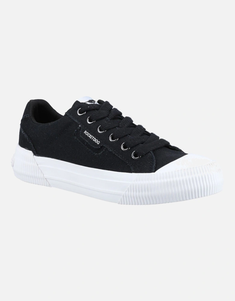 model Cheery 12A Canvas Shoes Female in Black