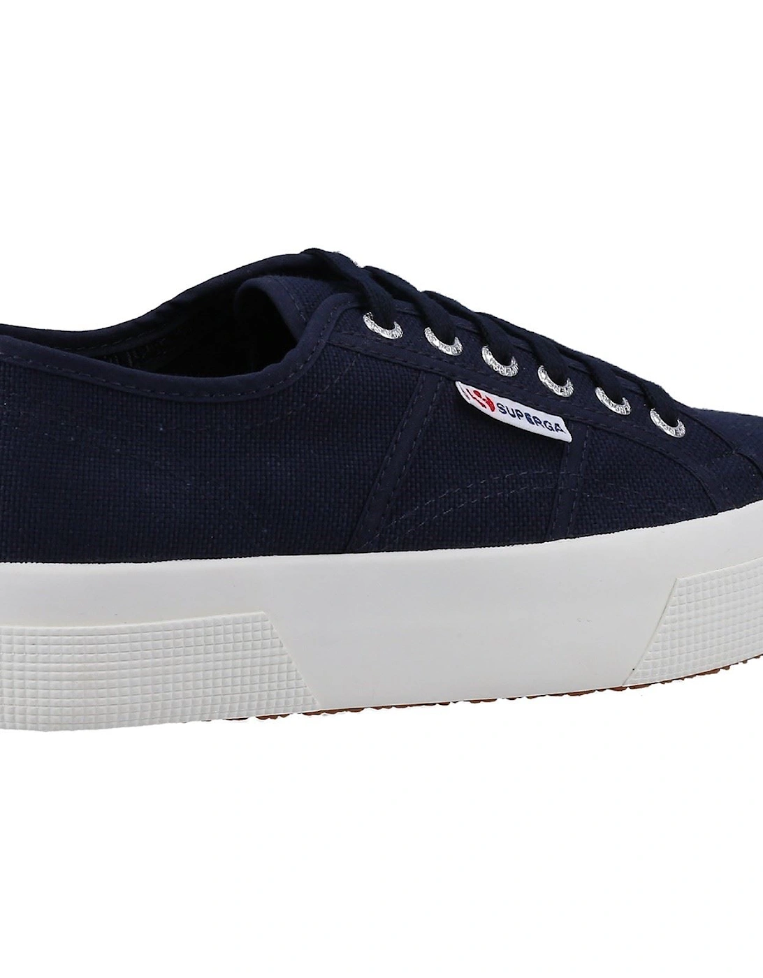 2740 Platform Cotton Women's Navy Trainers