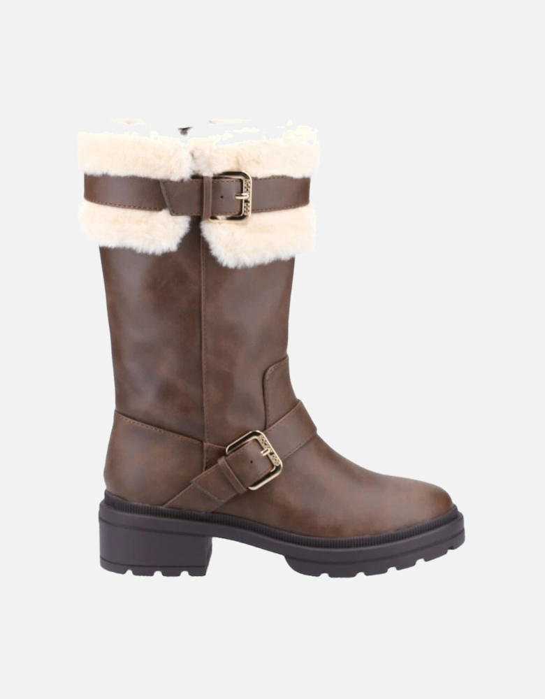 model Igloo Long Boots Female in Brown