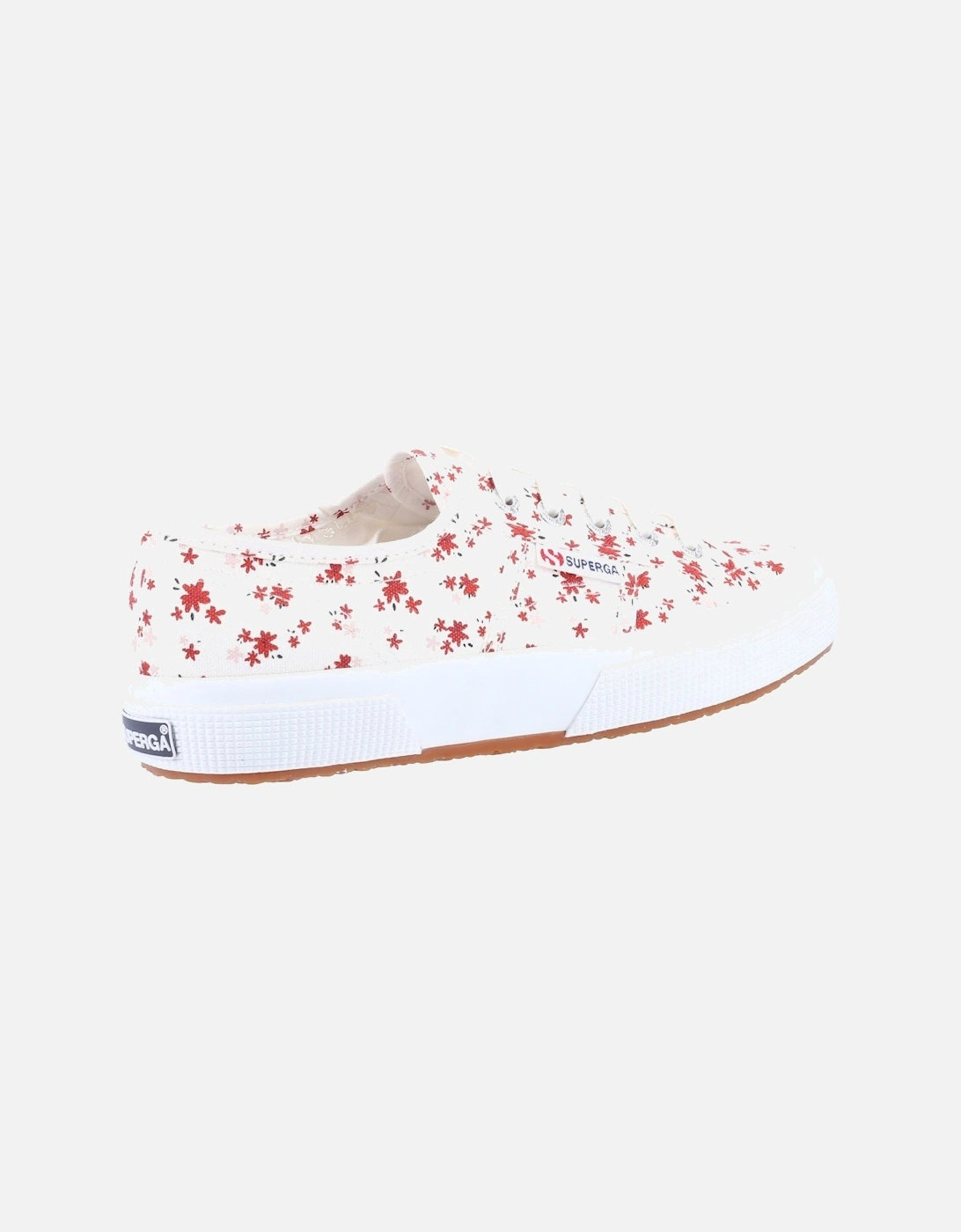 2750 Print 100% Cotton Women's White/Red Trainers