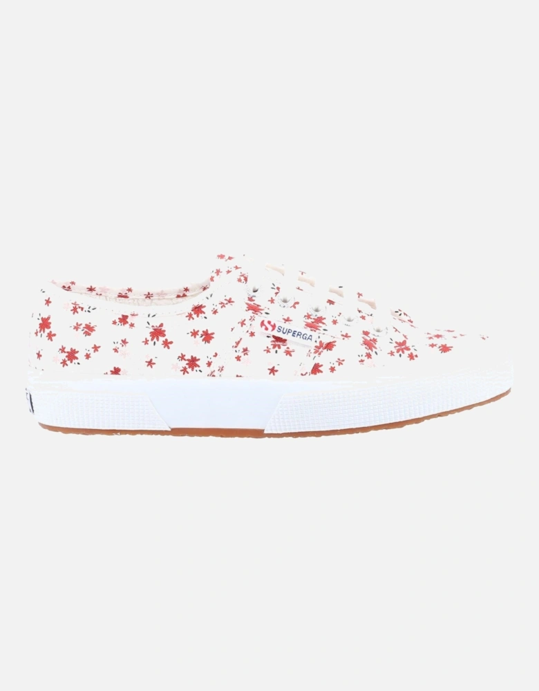 2750 Print 100% Cotton Women's White/Red Trainers