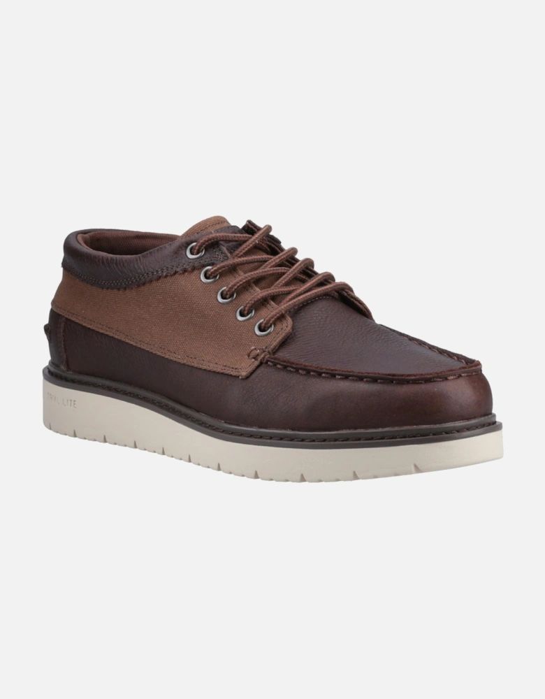 TRVL Lite Forrest Leather Men's Brown Lace-Up Shoes