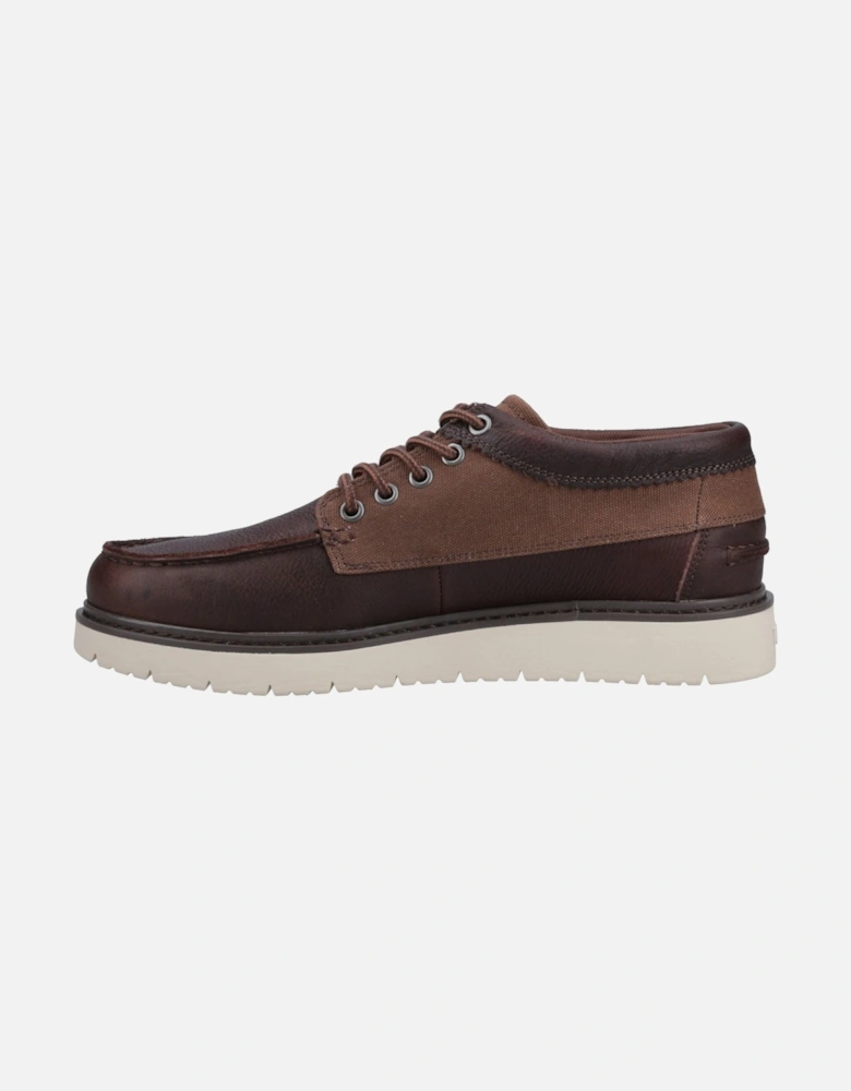 TRVL Lite Forrest Leather Men's Brown Lace-Up Shoes