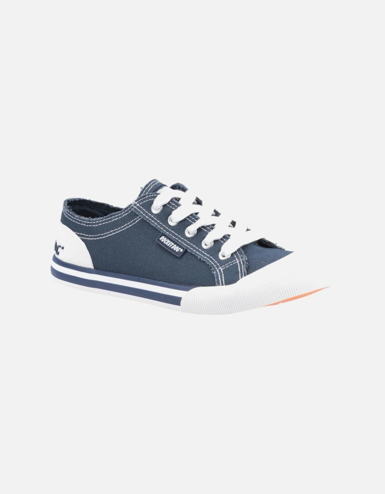 Jazzin Jersey Women's Navy Trainers