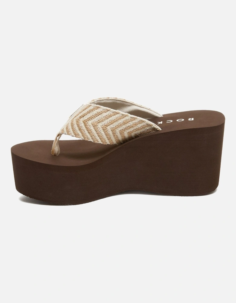 Crush Cordel Cotton Women's Natural Wedges