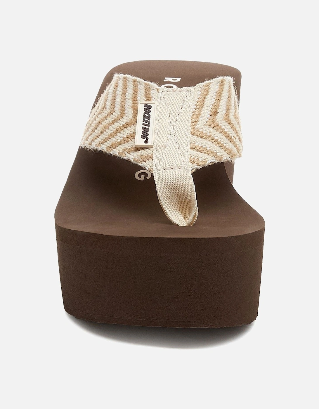 Crush Cordel Cotton Women's Natural Wedges