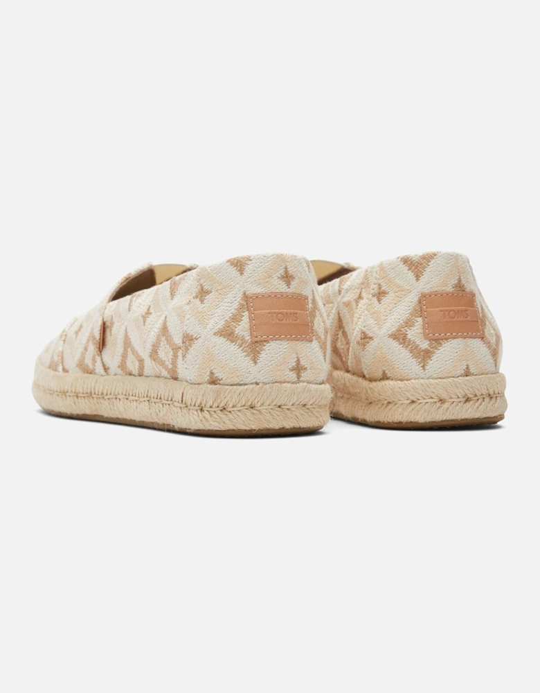 Alpargata Rope 2.0 Polyester Women's Natural Geo Espadrilles