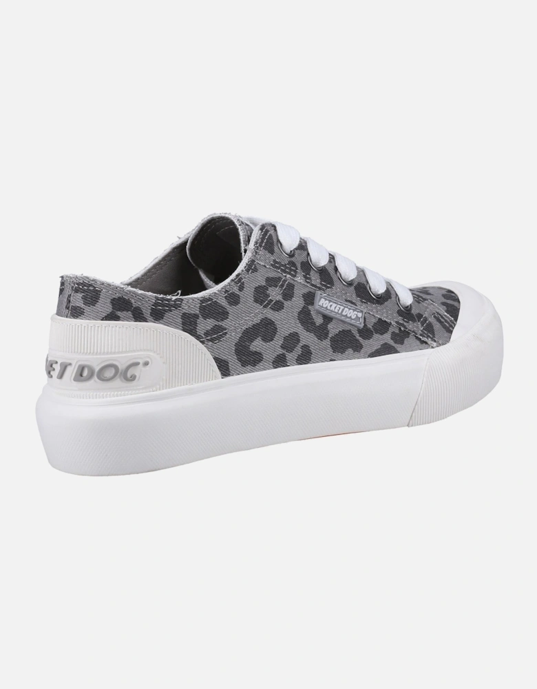 Jazzin Plus Ames Cotton Women's Grey Trainers