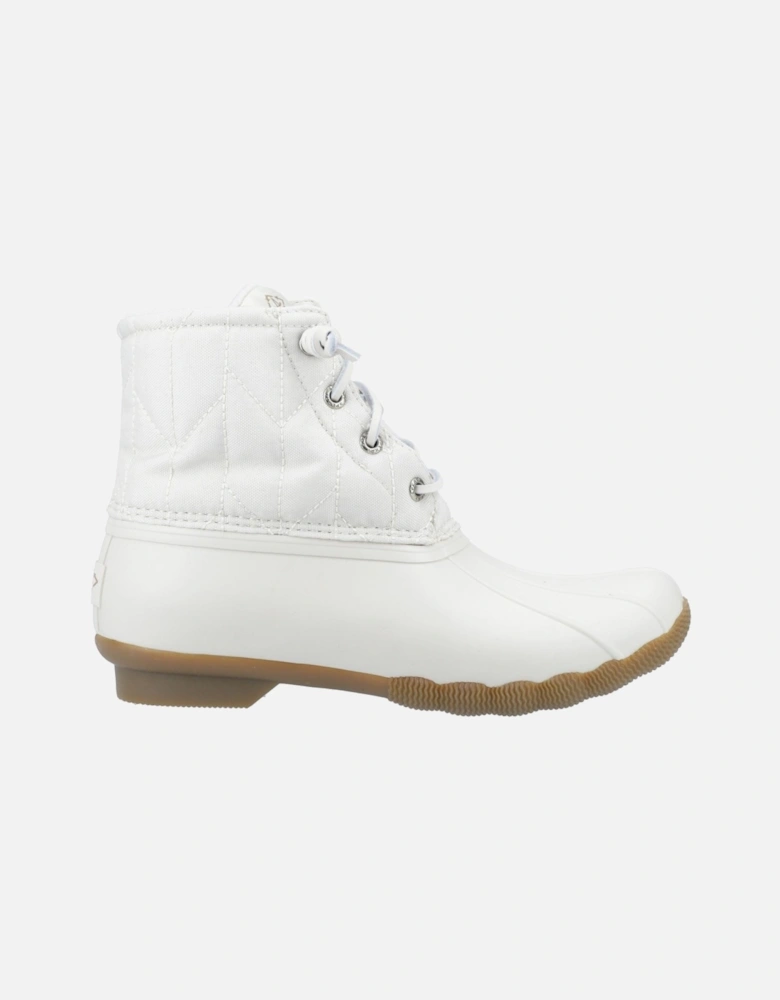 Sperry model Saltwater SeaCycled RPET Nylon Boot Female in Ivory