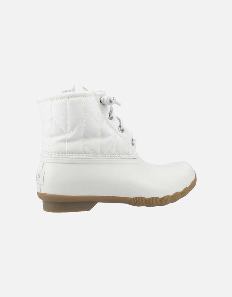 Sperry model Saltwater SeaCycled RPET Nylon Boot Female in Ivory