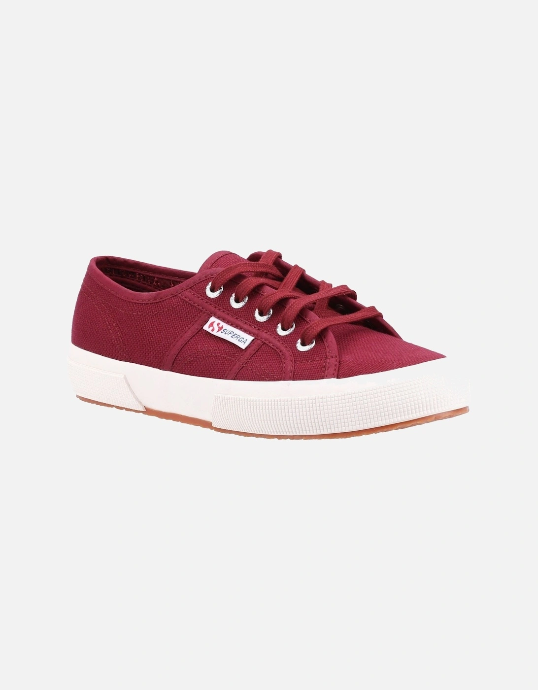 2750 Cotu Classic 100% Cotton Women's Dark Bordeaux Trainers, 5 of 4