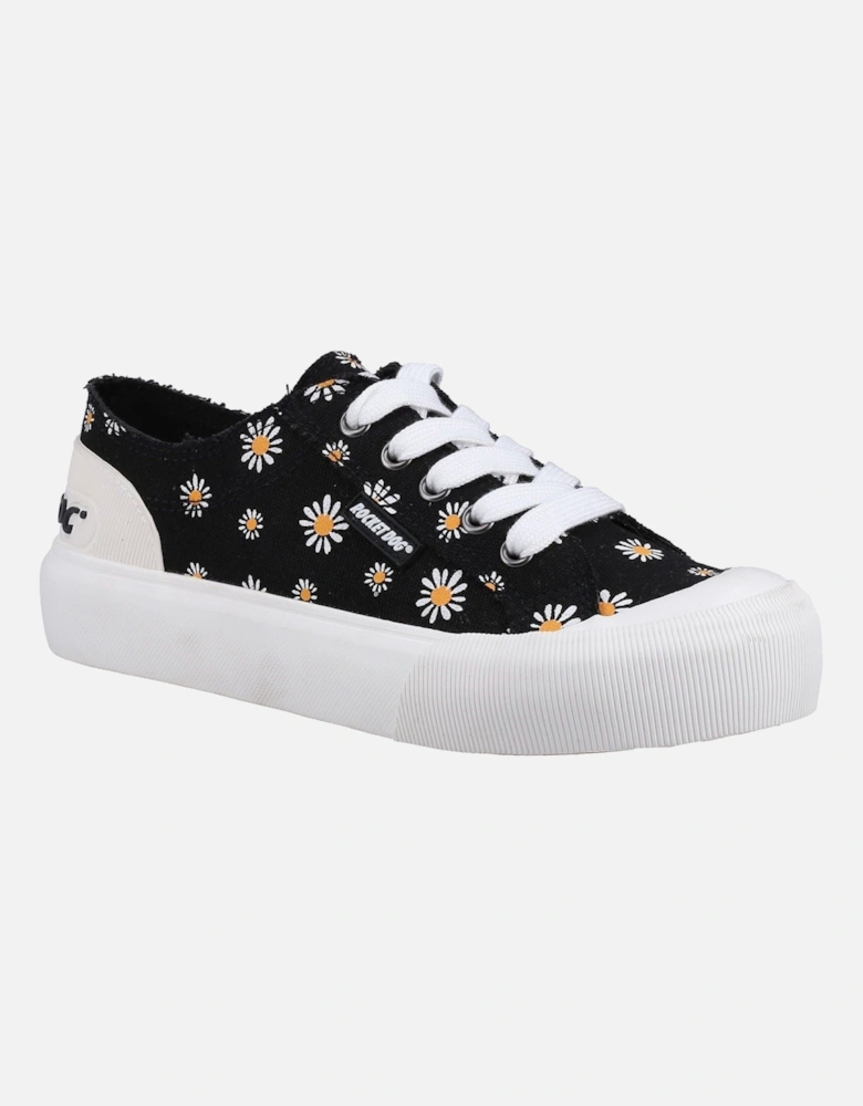 Jazzin Plus Dixie Cotton Women's Black Trainers