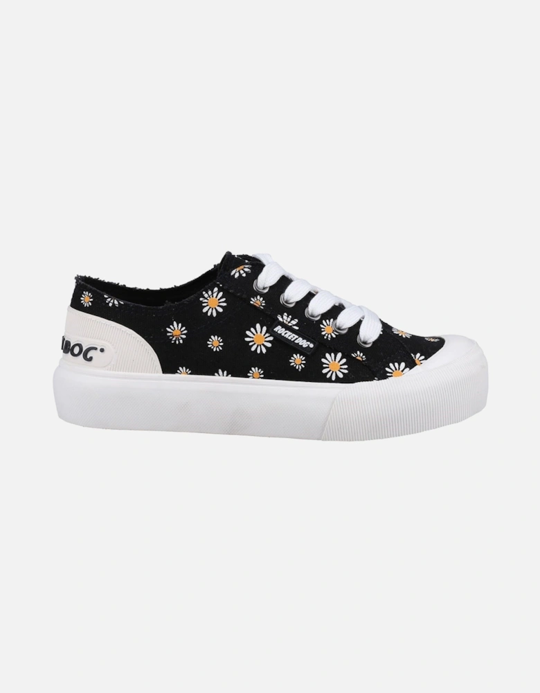 Jazzin Plus Dixie Cotton Women's Black Trainers