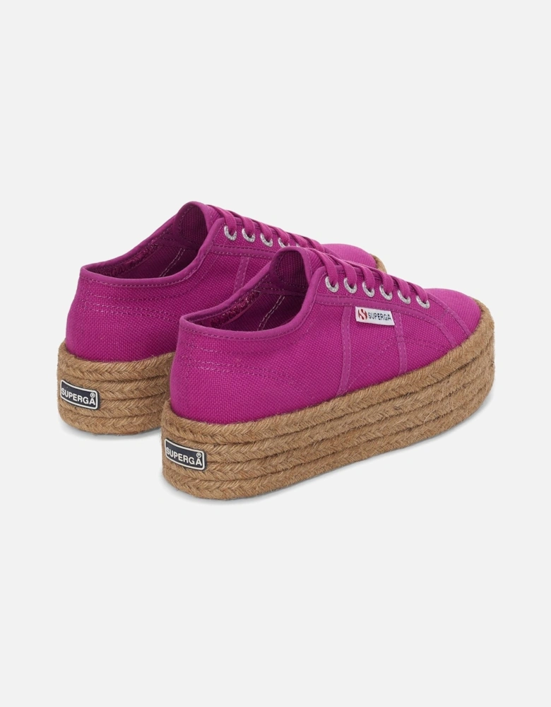 2790 Rope 100% Cotton Women's Violet Purple Trainers