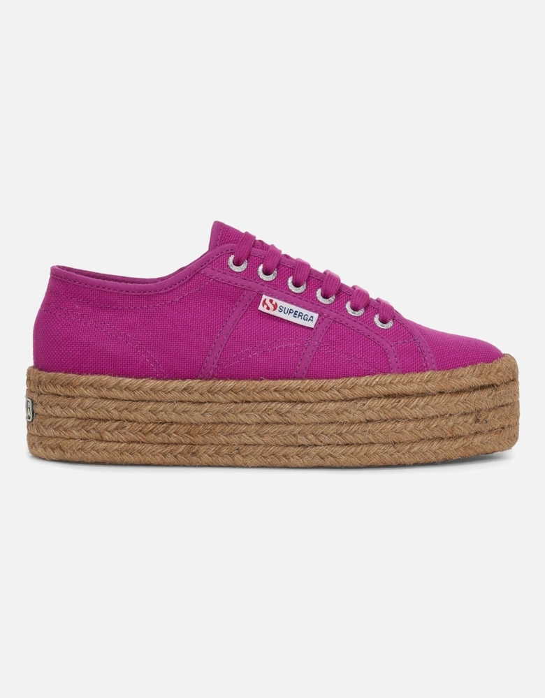 model 2790 Rope Shoe Female in Violet Purple