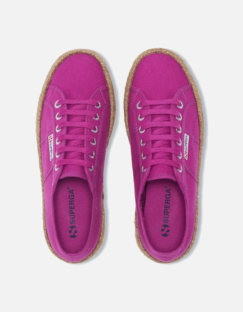 2790 Rope 100% Cotton Women's Violet Purple Trainers