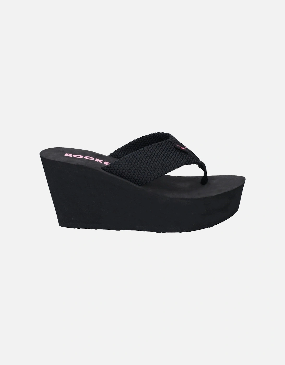 Diver Nylon Women's Black Wedges