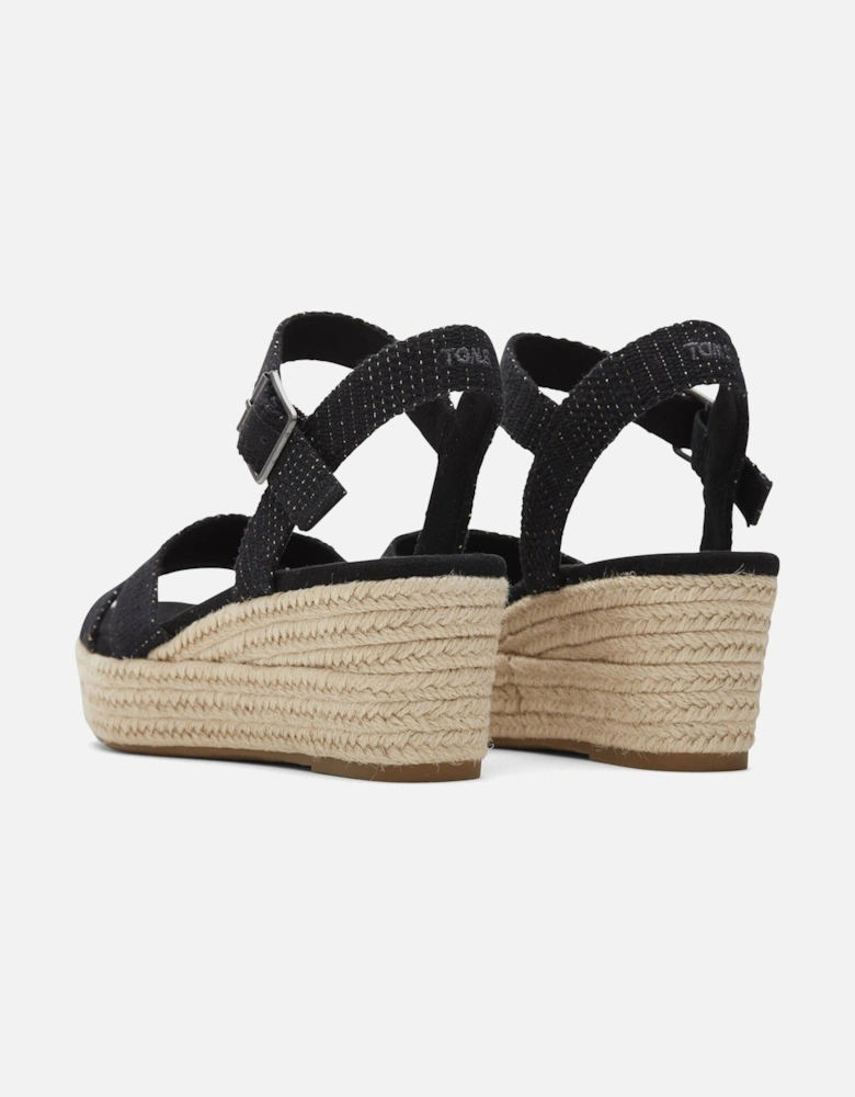 model Audrey Espadrille Female in Black