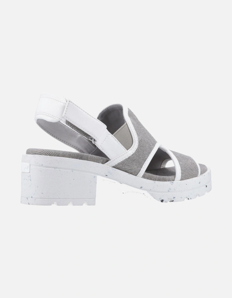 model Lilly Sandal Female in Grey/White