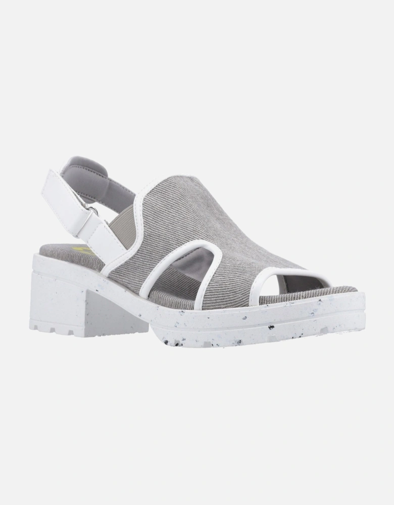 model Lilly Sandal Female in Grey/White