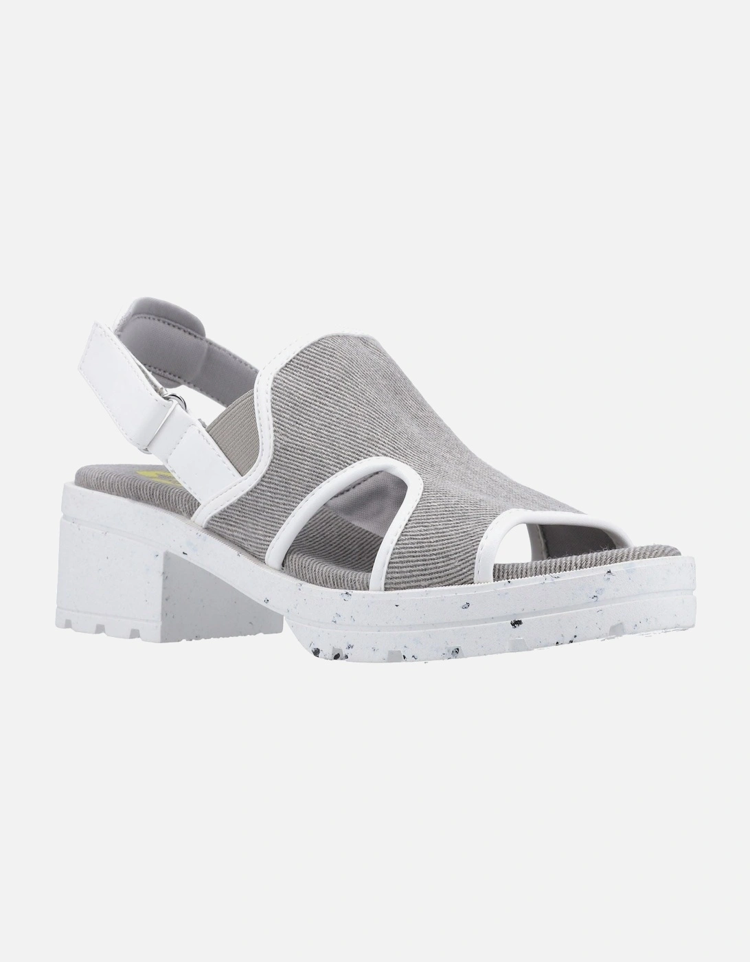 model Lilly Sandal Female in Grey/White, 5 of 4