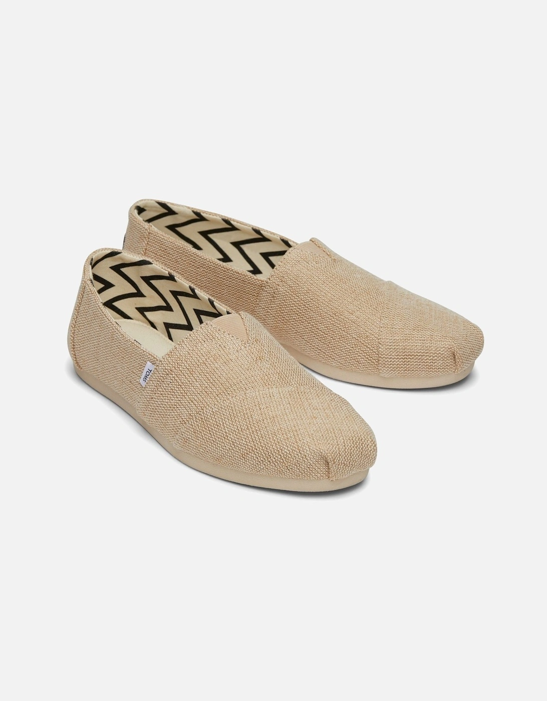 Women's TOMS Alpargata Jute Women's Natural Espadrilles - Grey - Size: 8