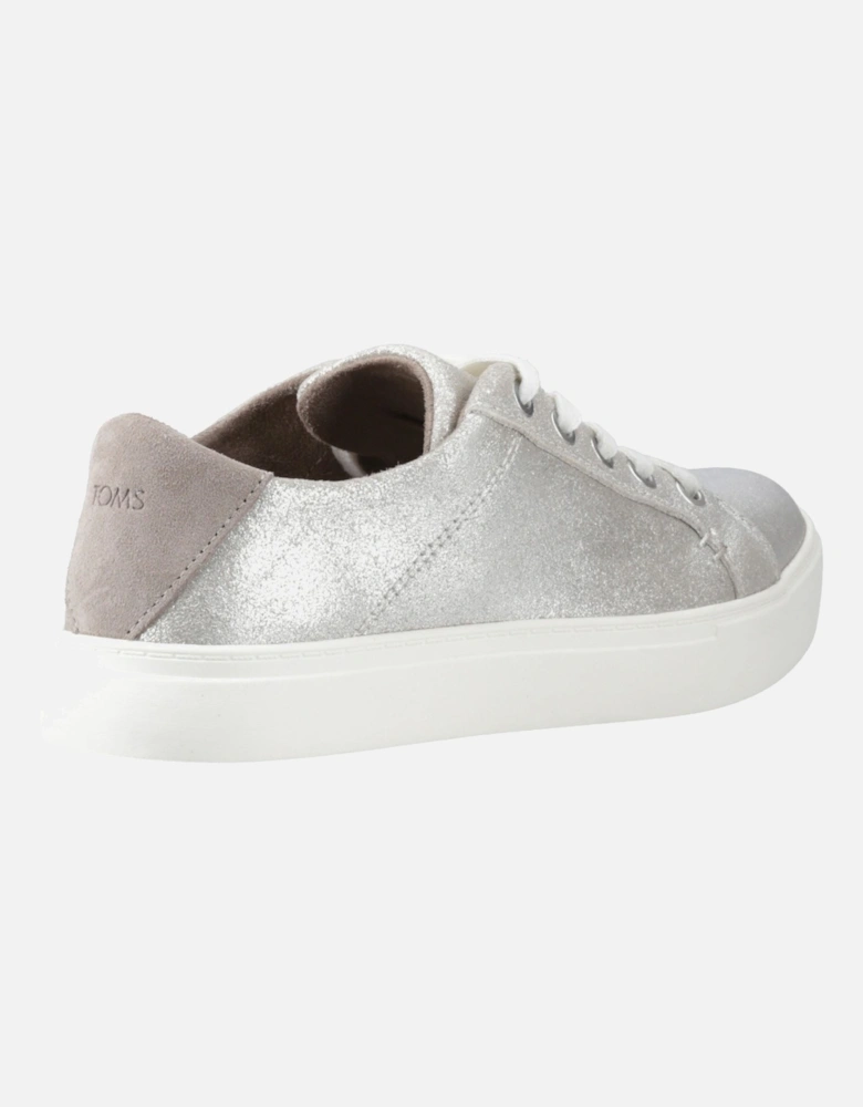 Kameron Leather Women's Silver Trainers