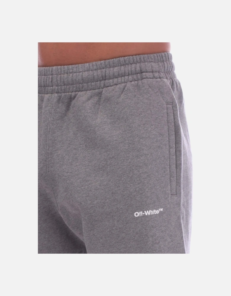 Wave Outline Diagonal Sweat Shorts