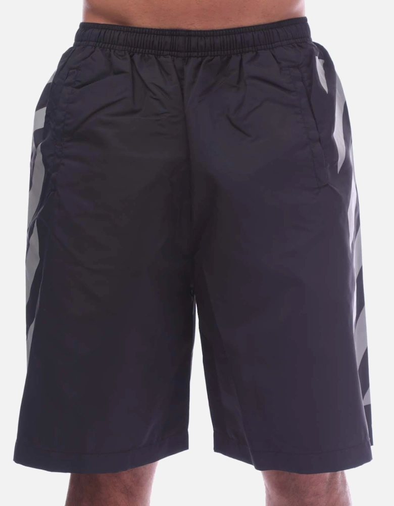 Diagonal Surfer Swim Shorts