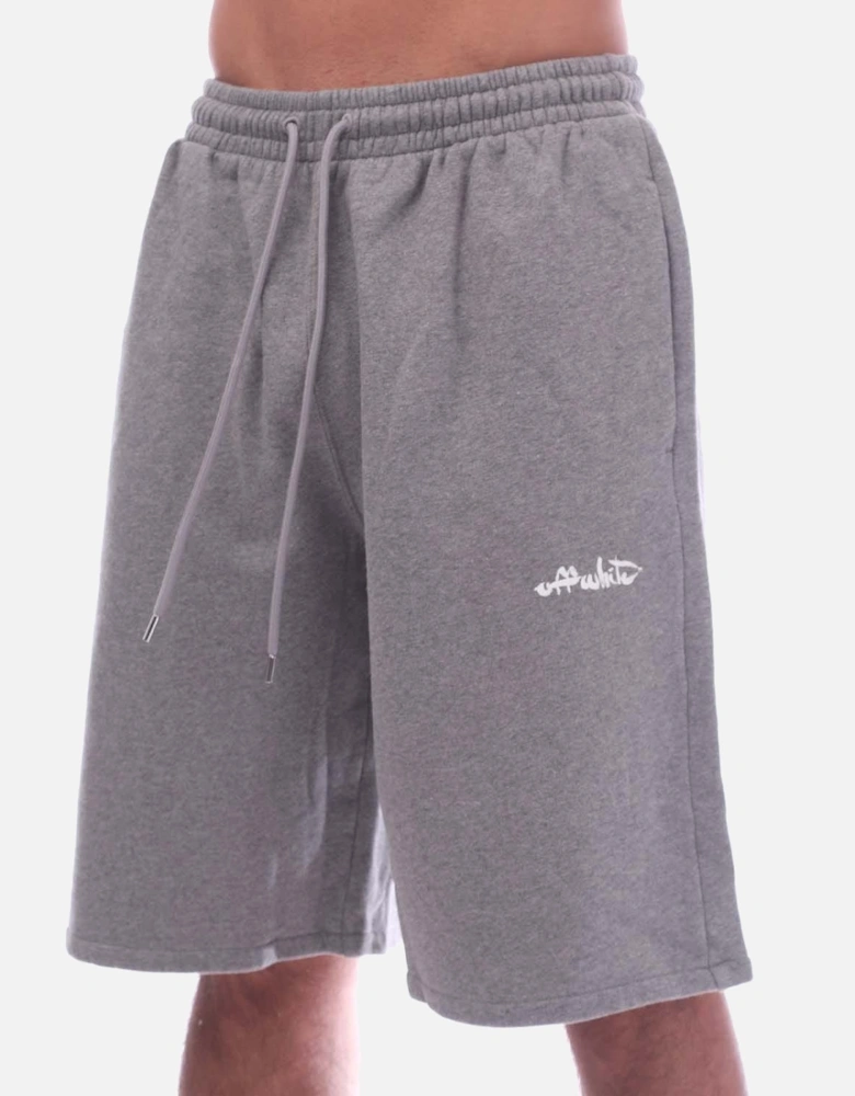 Paint Script Skate Sweat Shorts