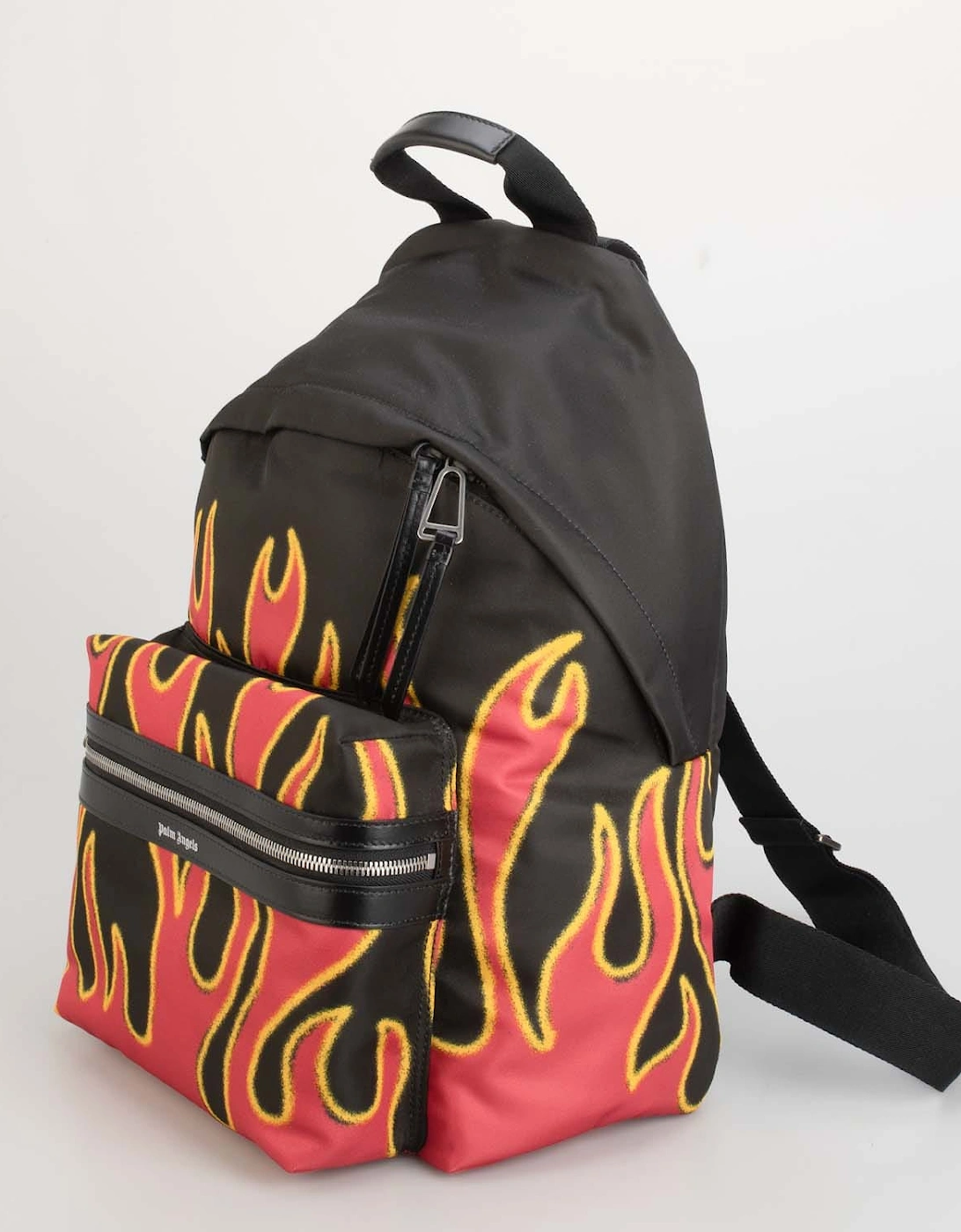 Printed Flames Backpack