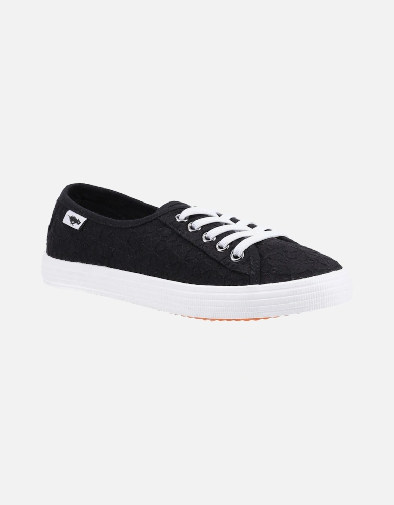 Chow Chow Cotton Women's Black Trainers