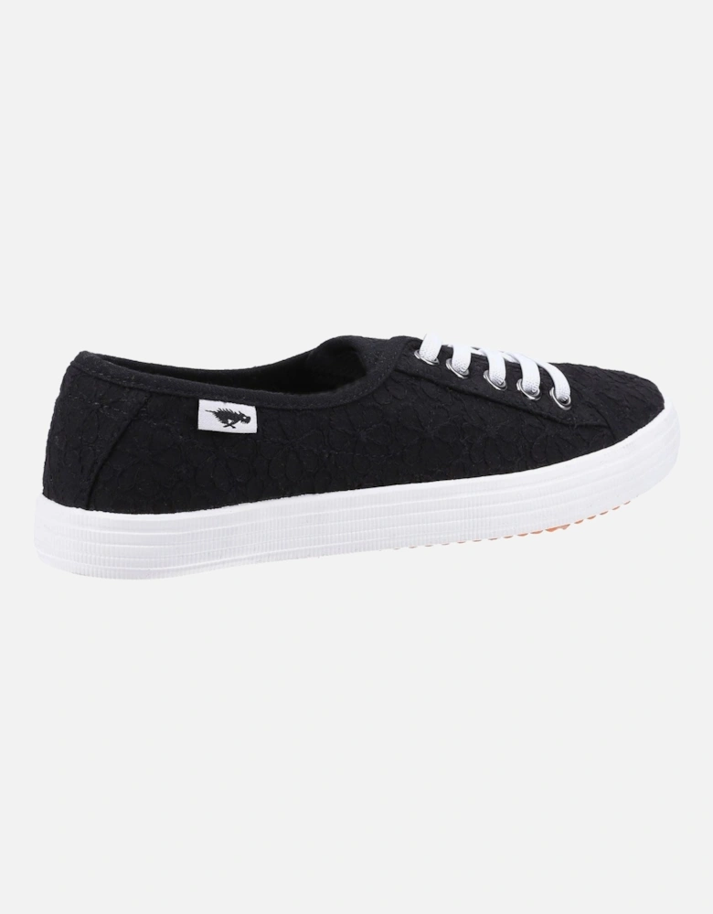 Chow Chow Cotton Women's Black Trainers