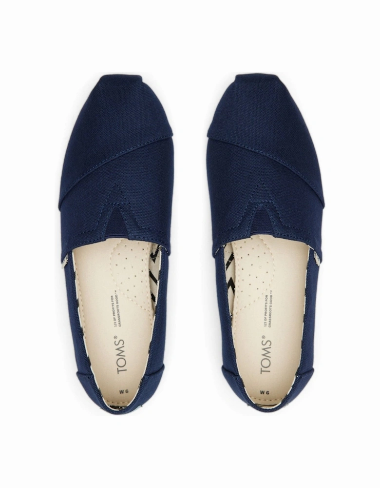 Alpargata 100% Cotton Women's Navy Espadrilles