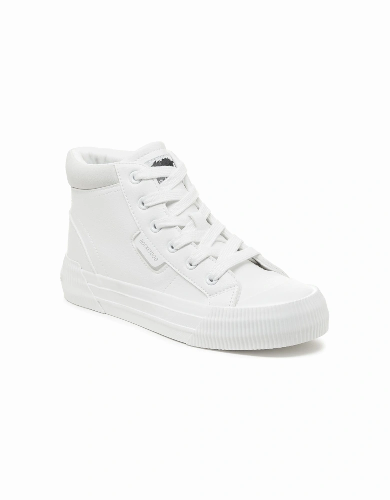 Cheery Hi Polyurethane Women's White Trainers