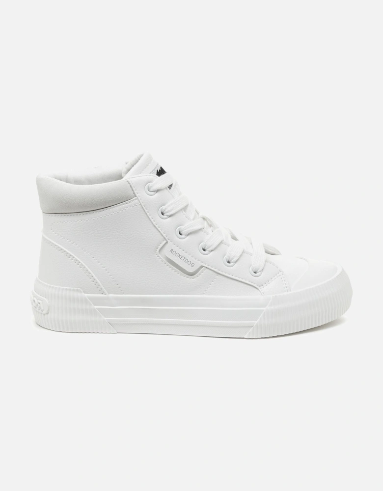 Cheery Hi Polyurethane Women's White Trainers