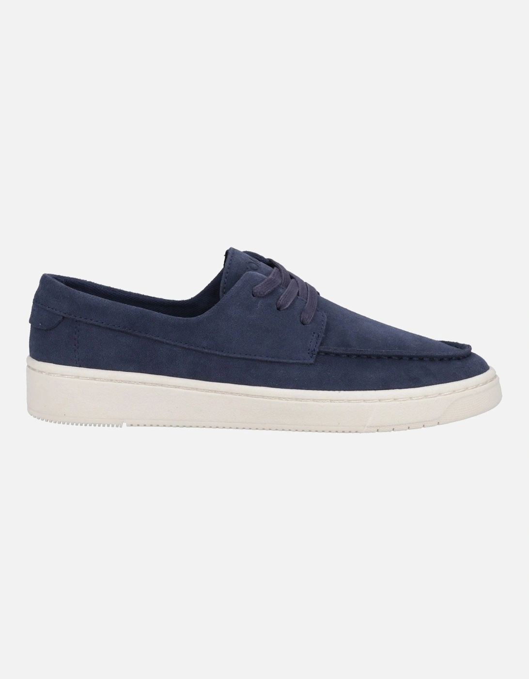 TRVL Lite London 100% Cow Men's Navy Lace-Up Shoes