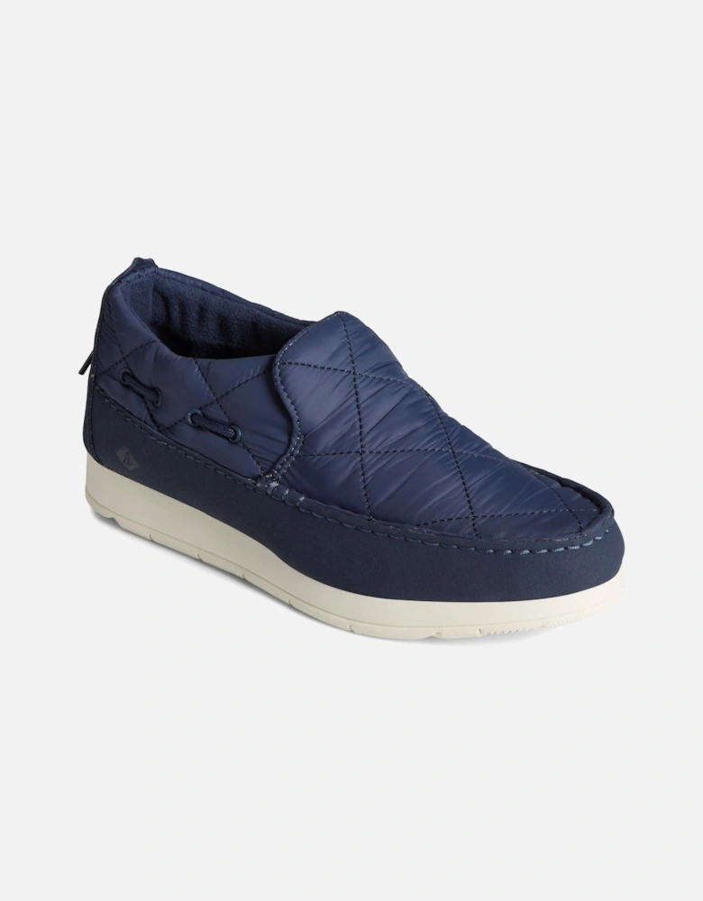 Sperry Moc-Sider Suede Women's Navy Moccasins Shoes