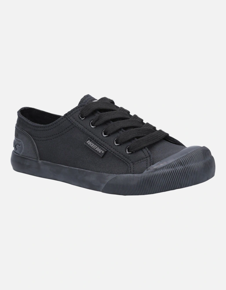 Jazzin Fable Polyester Women's Black Trainers