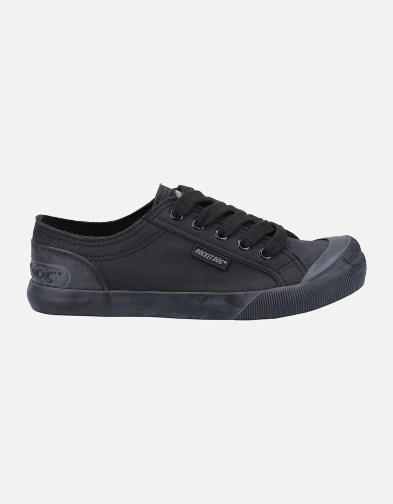 Jazzin Fable Polyester Women's Black Trainers