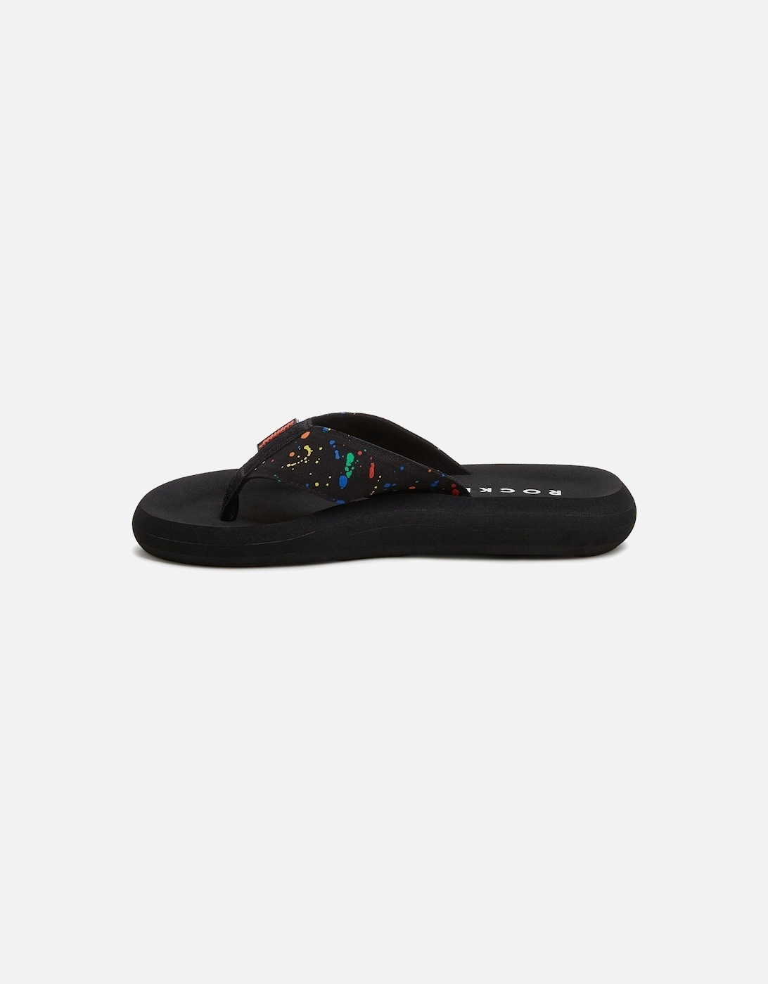 Spotlight Splash Cotton Women's Black/Multi Sandals