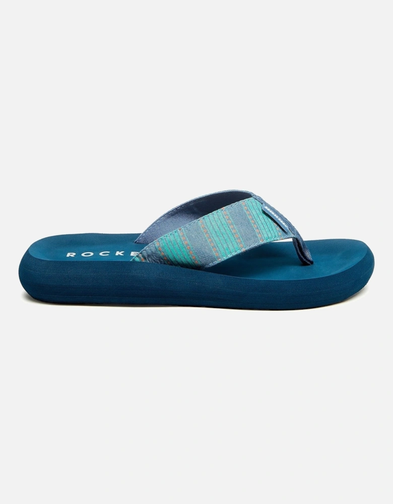 model Spotlight Rome Sandal Female in Blue