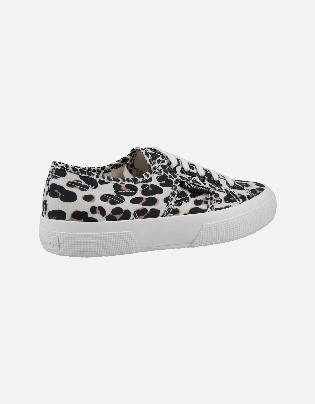 2750 Light Leopard Print Cotton Women's Light Beige Leopard Trainers