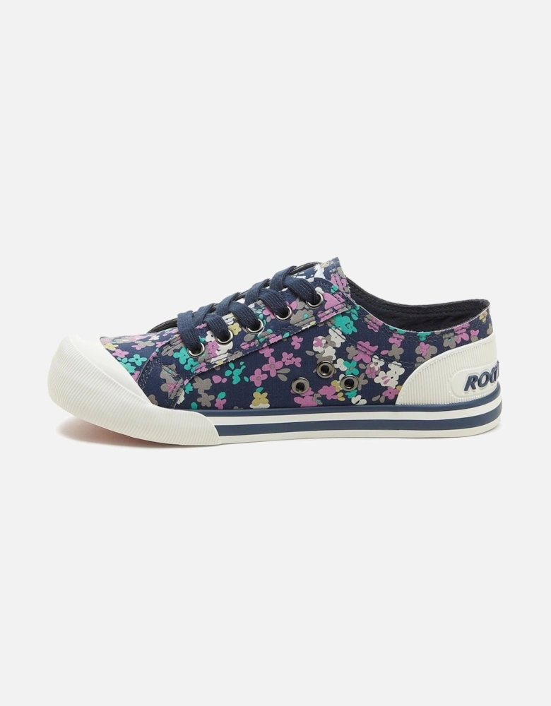 Jazzin Annie Cotton Women's Navy Trainers