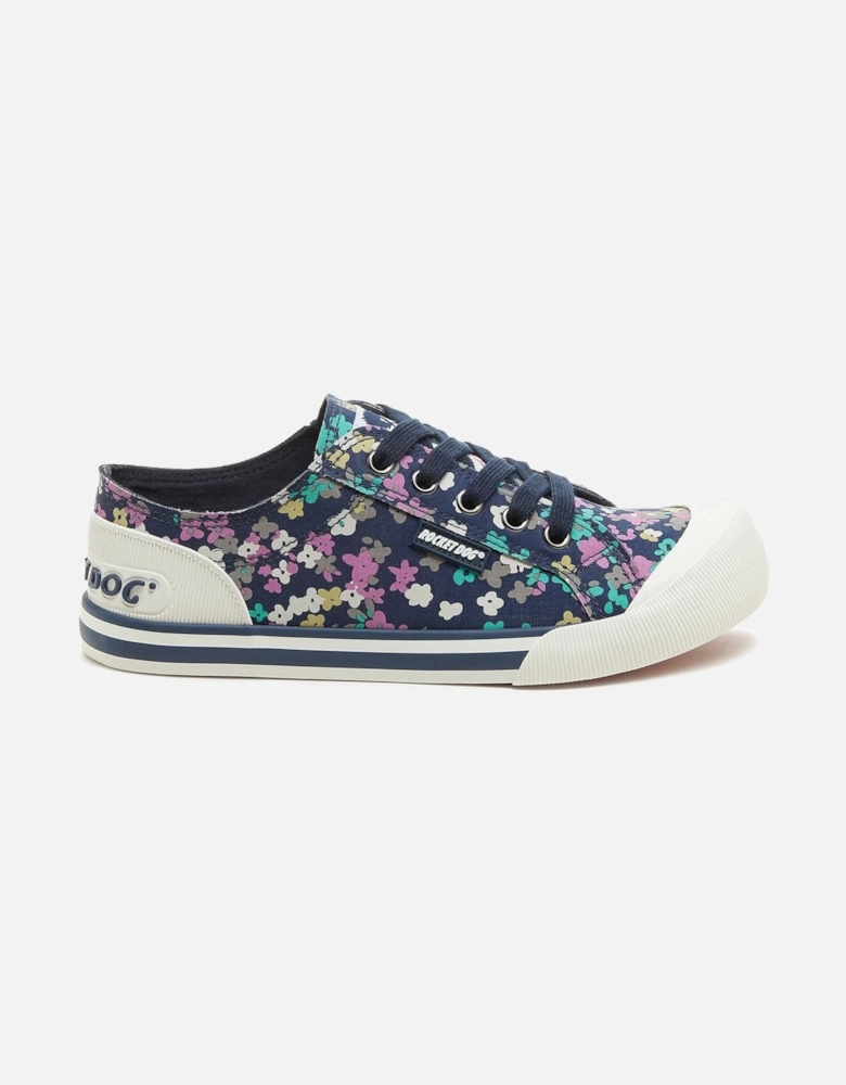 Jazzin Annie Cotton Women's Navy Trainers