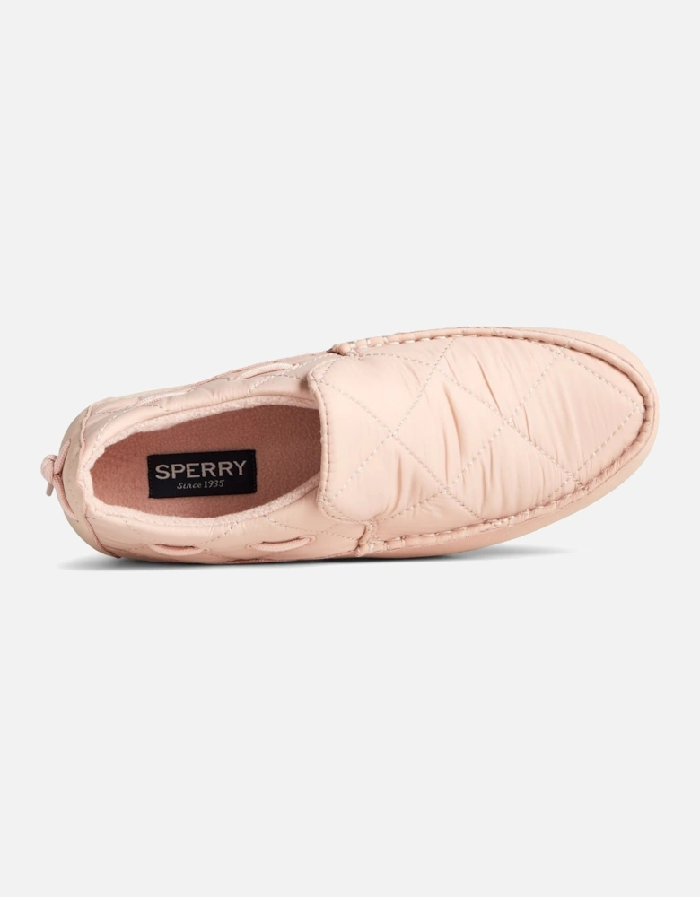 Sperry model Moc-Sider Nylon Slip On Female in Blush