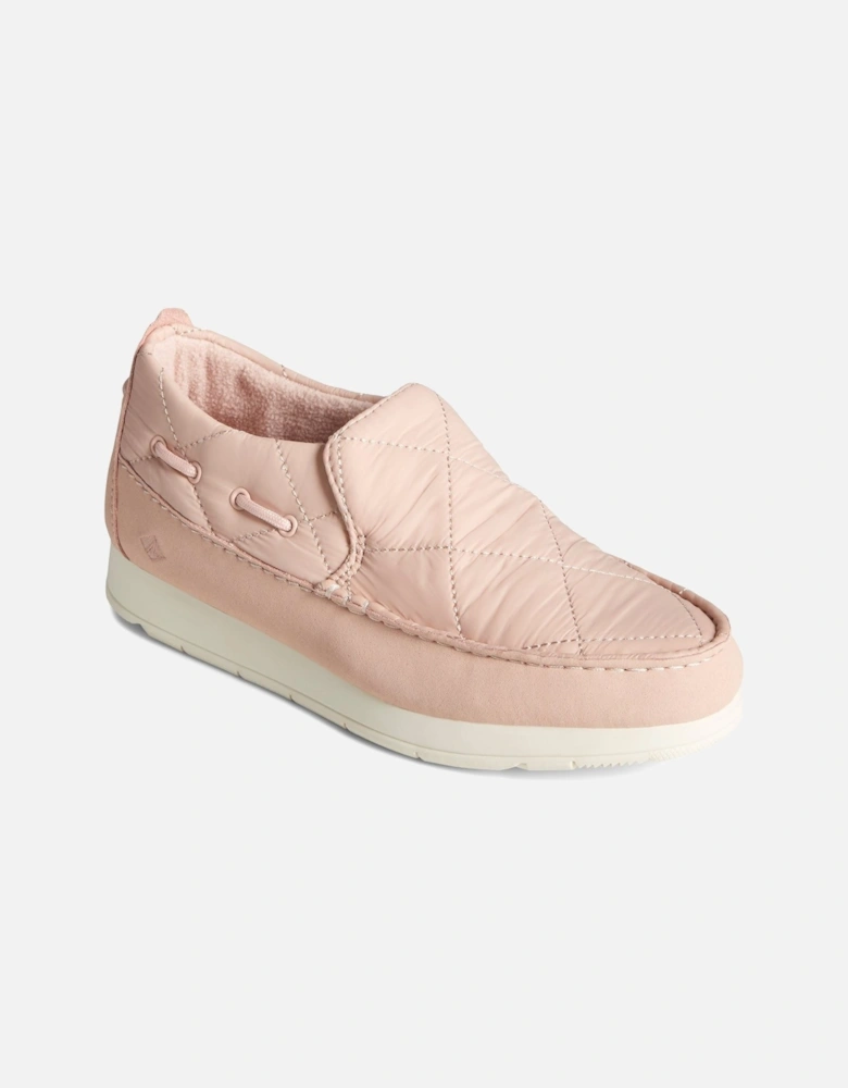 Sperry model Moc-Sider Nylon Slip On Female in Blush